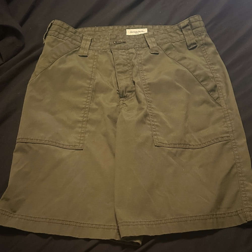 Olive Green Men's Shorts